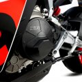 R&G FIM PRO Aluminium left Engine Cover Protector Aprilia RS 660 / Tuono 660