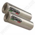   Ducati 1098 2006-2012, M3 Inox , Dual Homologated legal slip-on exhaust including removable db killers and link pipes 0