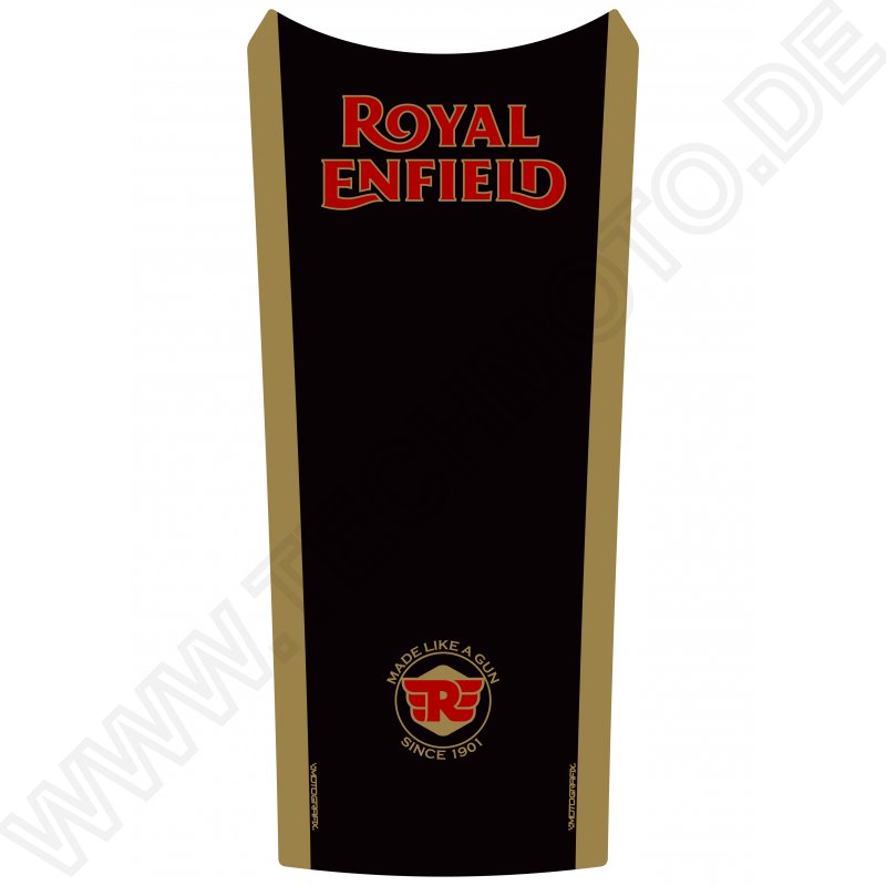 Royal Enfield INTERCEPTOR 650 3D Gel Motografix Tank Pad Protector TR001KA