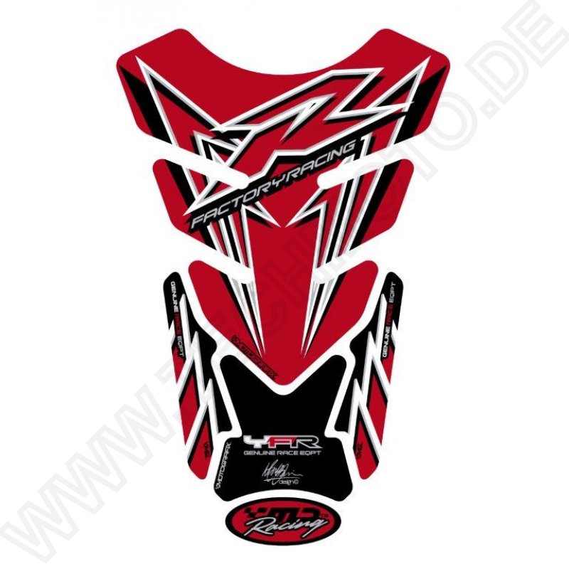 Motografix Yamaha YZF R6 / R1 / R25 / R3 3D Gel Tank Pad Protector TY010R