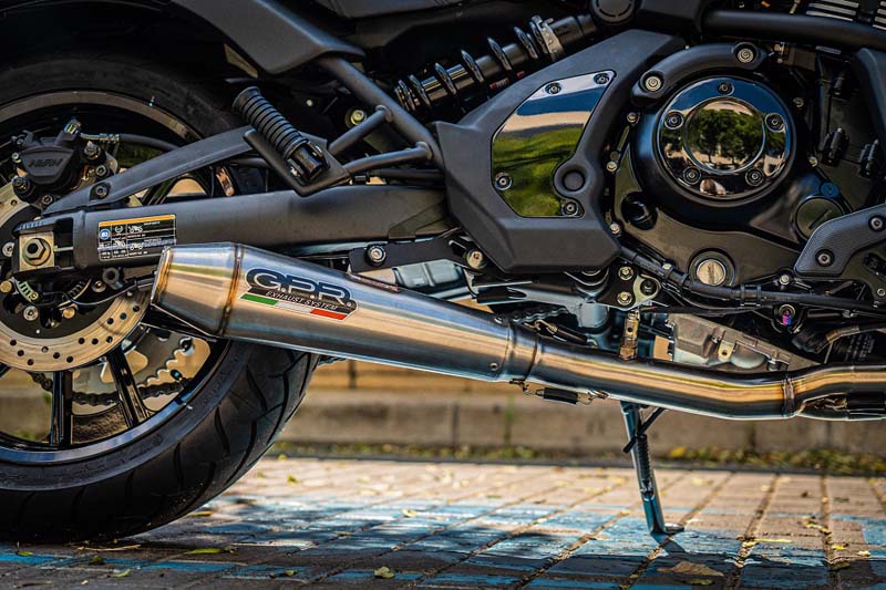   Kawasaki Versys 650 2021-2022, Ultracone, Homologated legal full system exhaust, including removable db killer and catalyst